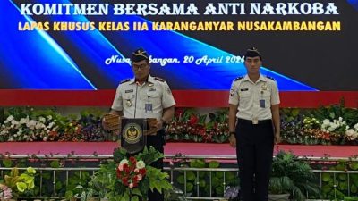 Perkuat Integritas Pemasyarakatan, Lapas Karanganyar Gaungkan Zero Halinar dan Anti Narkoba