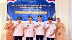 Kepala Rutan Sukadana Lantik Tiga Pejabat Struktural, Dorong Profesionalisme dan Optimalisasi Pelayanan Pemasyarakatan