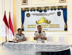 Penguatan Tugas dan Fungsi Pengamanan, Rutan Kelas I Bandar Lampung Tingkatkan Profesionalisme Petugas