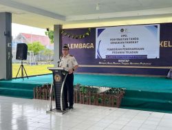 17 Pegawai Lapas Banyuasin Naik Pangkat, Kalapas Tetra Destorie Tegaskan Soal Integritas