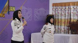 Kepala Lapas Perempuan Bandar Lampung Pimpin Acara Pelepasan Pejabat Struktural Pindah Tugas