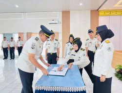 Bawa Harapan Baru, Kalapas Kelas I Bandar Lampung Lantik Kepala Seksi Pengolahan Hasil Kerja