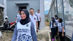 Perluas Jangkauan Pengawasan, Kalapas Ike Rahmawati Pimpin Deteksi Dini Area Tembok Luar