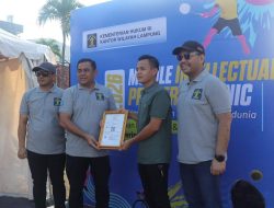 Peringati Hari KI Sedunia, Kanwil Kemenkum Lampung Dekatkan Layanan Hukum kepada Masyarakat