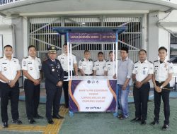 Memeriahkan Hari Bakti Pemasyarakatan ke-62, Lapas Gunung Sugih Salurkan Bantuan UMKM dan Bakti Sosial