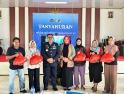 Penuh Syukur dan Kepedulian Warnai Tasyakuran Hari Bakti Pemasyarakatan ke-62 di Lapas Metro