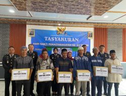 Serahkan Bansos dan Gerobak Usaha, Lapas Brebes Perkuat Komitmen Pemasyarakatan Humanis Dalam Tasyakuran HBP Ke-62