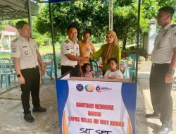 Lapas Way Kanan Serahkan Bantuan Gerobak Gratis Guna Dukungan UMKM