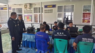 Lapas Muara Tebo Gandeng Dukcapil Lakukan Perekaman KTP-e Bagi Warga Binaan