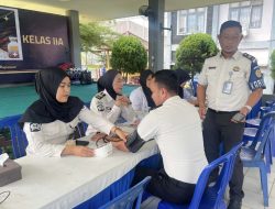 Sambut HBP ke-62, Lapas Kelas IIA Banyuasin Gelar Penyuluhan dan Pemeriksaan Kesehatan Gratis