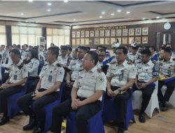 Kalapas Kelas IIA Kalianda Hadiri Pengukuhan dan Penguatan Satops Patnal di Kanwil Ditjenpas Lampung