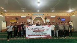 Polresta Bandar Lampung Gelar Doa Bersama Jelang May Day 2026
