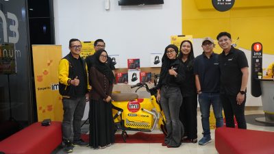 Simpel Ikutannya, Nyata Hadiahnya: Program “IM3 Pasti Simpel” Bikin Pelanggan Sumatra Pulang Bawa Motor Listrik