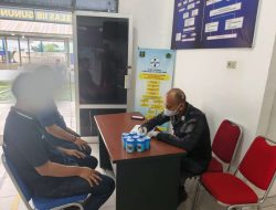 Lapas Kelas IIB Gunung Sugih Lakukan Tes Urine Secara Insidentil Guna Deteksi Dini Narkoba