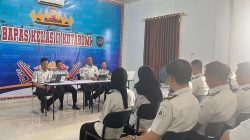 Kepala Bapas Kotabumi Pimpin Rapat Internal Dalam Perkuat Sinergi dan Optimalisasi Tugas