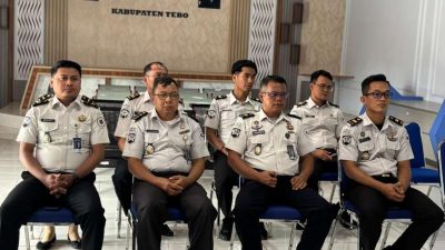 Perkuat Evaluasi Kinerja, Lapas Muara Tebo Ikuti Rapat Anev Triwulan I 2026 Ditjenpas Secara Virtual