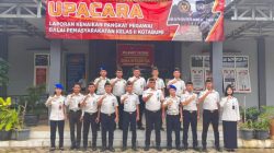 Kepala Bapas Kotabumi Pimpin Upacara Kenaikan Pangkat Pegawai