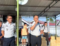 Akhiri Pekan Olahraga HBP Ke-62, Kalapas Mukhlisin Fardi Pimpin Bagikan Hadiah Kepada Warga Binaan