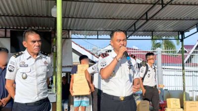 Akhiri Pekan Olahraga HBP Ke-62, Kalapas Mukhlisin Fardi Pimpin Bagikan Hadiah Kepada Warga Binaan
