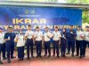 Kalapas Kelas IIB Cilacap Berserta Seluruh Pegawai Ikuti Ikrar Penguatan Pengawasan Pemasyarakatan Bersih dari Handphone Ilegal, Narkoba dan Penipuan