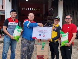 Pertamina Patra Niaga Regional Sumbagsel Tanggap Darurat Salurkan Bantuan Kemanusiaan Bencana Banjir di Lebong