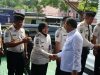 Kalapas Amiek Diyah Ambarwati Turut Sambut Kedatangan Menteri Imigrasi dan Pemasyarakatan di Kantor Imigrasi Lampung