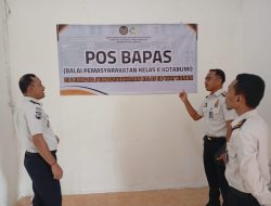 Pos Bapas Kotabumi Resmi Operasional di Lapas Way Kanan