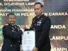 Kepala Rutan Bandar Lampung Terima Penghargaan Pelaporan Caraka Tepat Waktu Terbaik III