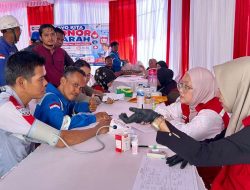 Pertamina Patra Niaga Regional Sumbagsel Ajak Masyarakat Peduli Kesehatan Melalui Donor Darah dan VCT