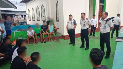 Kalapas Kelas IIB Ampana Gaungkan Zero Halinar di Blok Hunian WBP, Tegakan Komitmen Ciptakan Lapas Bersih dan Aman