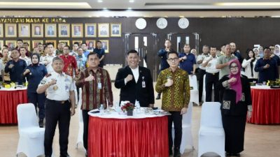 Tingkatkan Kualitas, Sesmenko Kumham Imipas Tekankan Pentingnya Sinergi dalam Pembangunan Hukum di Lampung