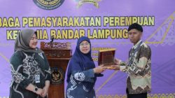 Kalapas Perempuan Kelas IIA Bandar Lampung Pimpin Pelepasan Peserta Magang Kemenaker dengan Bangga