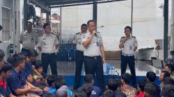 Karutan Tri Wahyu Santosa Didampingi Ka KPR Beserta Jajaran Rutan Bandar Lampung Lakukan Anjangsana untuk Redam Potensi Gangguan Kamtib