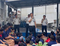 Karutan Tri Wahyu Santosa Didampingi Ka KPR Beserta Jajaran Rutan Bandar Lampung Lakukan Anjangsana untuk Redam Potensi Gangguan Kamtib