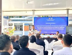Bangun Budaya Kerja Berintegritas, Plh Kakanwil Ditjenpas Lampung Berikan Penguatan Tugas dan Karakter Petugas Rutan Sukadana