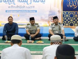 Malam Takbiran Idul Adha, Petugas dan Warga Binaan Lapas Cibinong Khusyuk Kumandangkan Takbir Bersama
