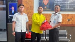 Mitra Kerja Hingga Masyarakat Sekitar, Rutan Sukadana Salurkan Ratusan Paket Daging Kurban