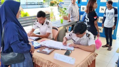 Keluarga Warga Binaan Padati Layanan Kunjungan Hari Kedua di Lapas Ampana