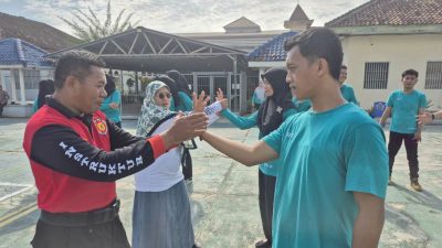 Lapas Perempuan Bandar Lampung Ikuti Pelatihan Beladiri Praktis dan Drill Borgol dari SPN Polda Lampung