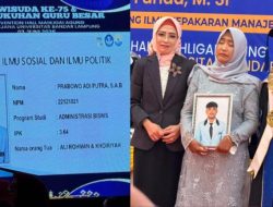Saat Nama Prabowo Dipanggil, Suasana Wisuda ke-75 UBL Mendadak Hening