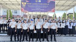 Menguatkan Jiwa Nasionalisme, Rutan Kelas I Bandar Lampung Peringati Hari Lahir Pancasila 2026