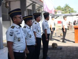 Teguhkan Semangat Persatuan dan Cinta Tanah Air, Jajaran Lapas Kotaagung Gelar Peringatan Hari Lahir Pancasila