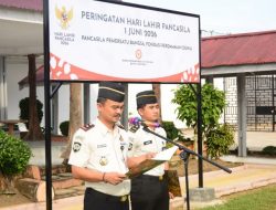 Kepala Lapas Muara Tebo Pimpin Upacara Peringatan Hari Lahir Pancasila 2026