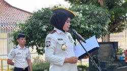 Peringati Hari Lahir Pancasila, Kalapas Ike Rahmawati Pimpin Upacara Bendera dan Gaungkan Pesan Perdamaian Dunia