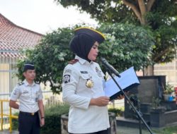 Peringati Hari Lahir Pancasila, Kalapas Ike Rahmawati Pimpin Upacara Bendera dan Gaungkan Pesan Perdamaian Dunia