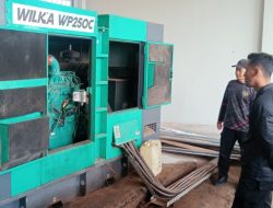 Antisipasi Gangguan Listrik, Petugas Kamtib Lapas Karanganyar Pastikan Genset Siap Operasi