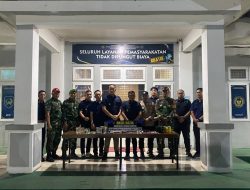 Rutan Bandar Lampung Bersama TNI dan Polri Gelar Razia Insidentil Blok Hunian Warga Binaan Dalam Menjaga Keamanan dan Ketertiban