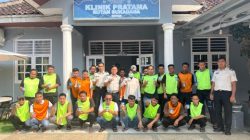 Komitmen Zero Narkoba, Rutan Sukadana Laksanakan Tes Urine Warga Binaan
