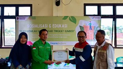 Pertamina Patra Niaga Regional Sumbagsel Edukasi Warga Kasang Pilah Sampah dari Rumah Dalam Peringati Hari Lingkungan Hidup Sedunia