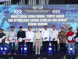 Kalapas Cibinong Hadiri Peresmian Bedah Rumah Warga Sebagai Wujud Nyata Pemasyarakatan Berdampak untuk Masyarakat